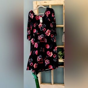 COPY - Betsy Johnson/pink and black dress